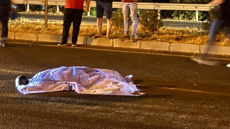 Manisa'da motosikletten düşen adam hayatını kaybetti