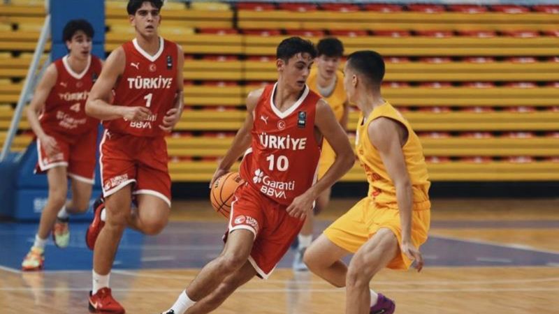 Genç milli basketbolcular, Avrupa'da 2'de 2 yaptı