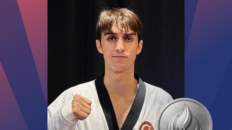 Ömer Faruk Dayıoğlu, Dünya Yaz Üniversite Oyunları'nda gümüş madalya kazandı