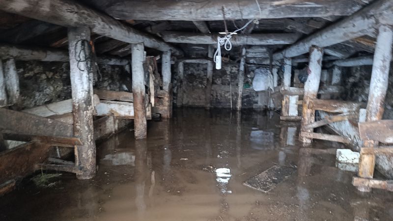 Ardahan'da sağanak sele neden oldu