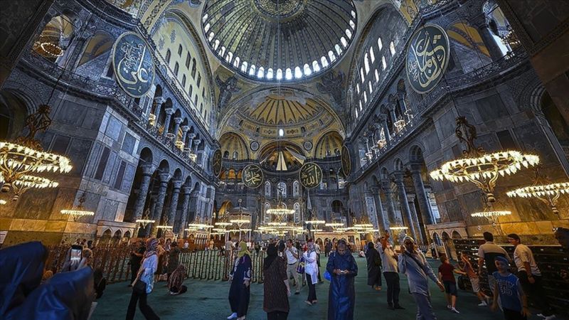 Ayasofya-i Kebir Camii yapay zekayla korunuyor