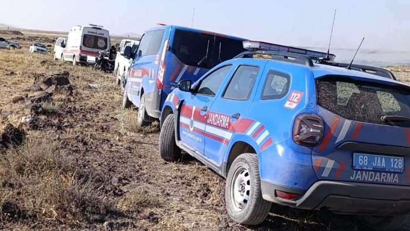 Aksaray'da yangını söndürmek isterken alevlerin arasında kalan çiftçi öldü