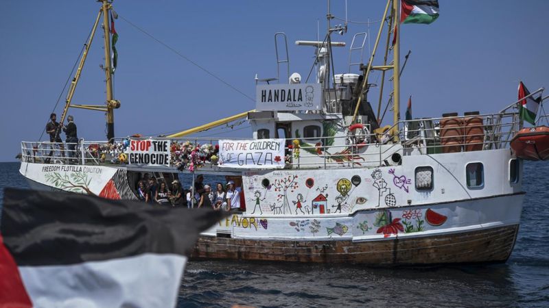 Gazze'ye yardım için yola çıkan Handala gemisiyle iletişim kesildi