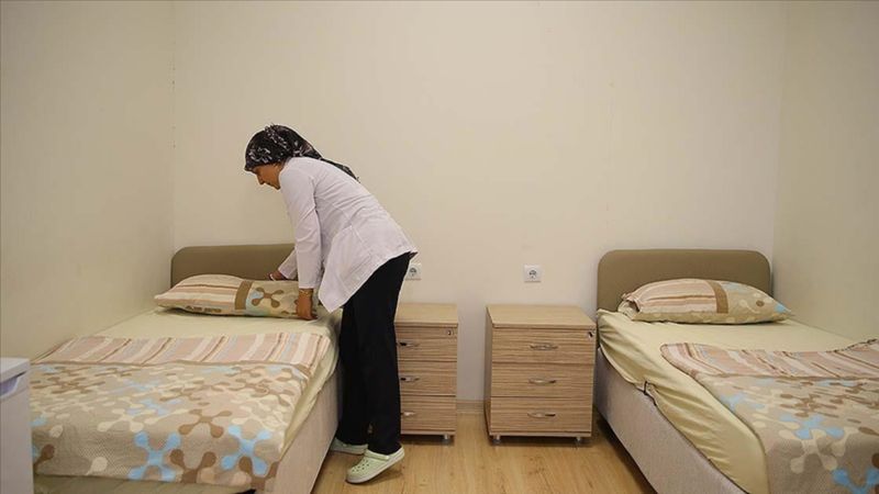 GSB yurtları yangından etkilenen vatandaşların hizmetine açıldı