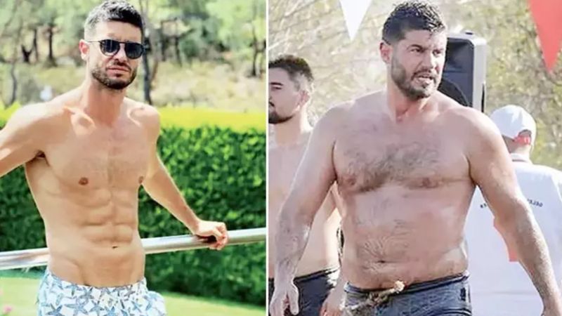 Eski haline dönen Berk Oktay, 20 kilo verdi: 