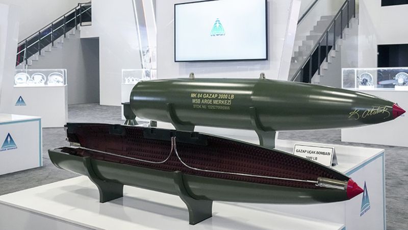 Türkiye’de üretildi: Gazap bombası özellikleri nelerdir?