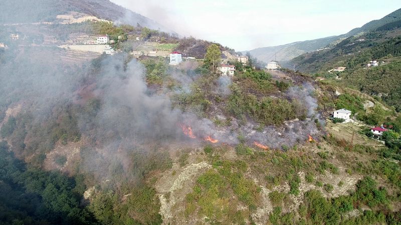 Yılın ilk 7 ayında toplam 4 bin 426 yangının çıktığı açıklandı