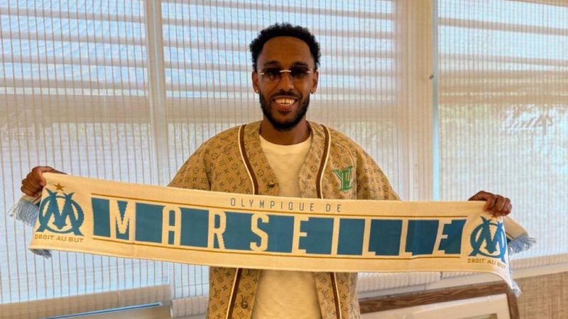 Marsilya, Pierre-Emerick Aubameyang'ı transfer etti