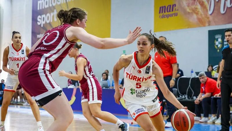 Türkiye, 20 Yaş Altı Kadınlar Avrupa Basketbol Şampiyonası'na galibiyetle başladı