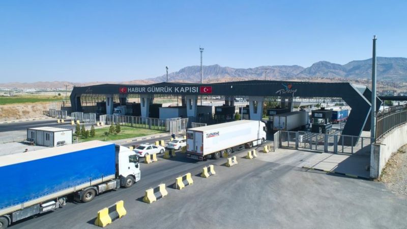 Habur Sınır Kapısı'nda gümrük personeline saldırı