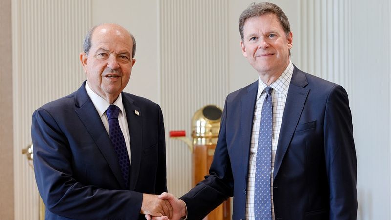 KKTC Cumhurbaşkanı Tatar: Kıbrıs'ta iki devletli çözüm konusunda ısrarcıyız