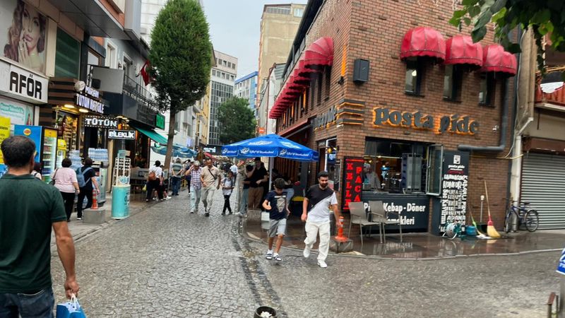 Eskişehir’de sağanak yağış etkili oldu