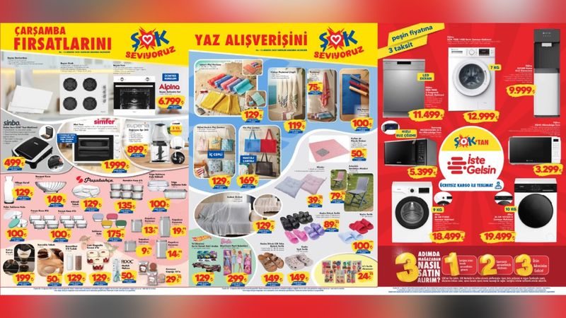 Plaj modası raflara indi! ŞOK, terlik, plaj çantaları, plaj havluları getiriyor…