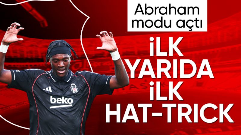 Tammy Abraham'dan Beşiktaş tarihine geçen performans