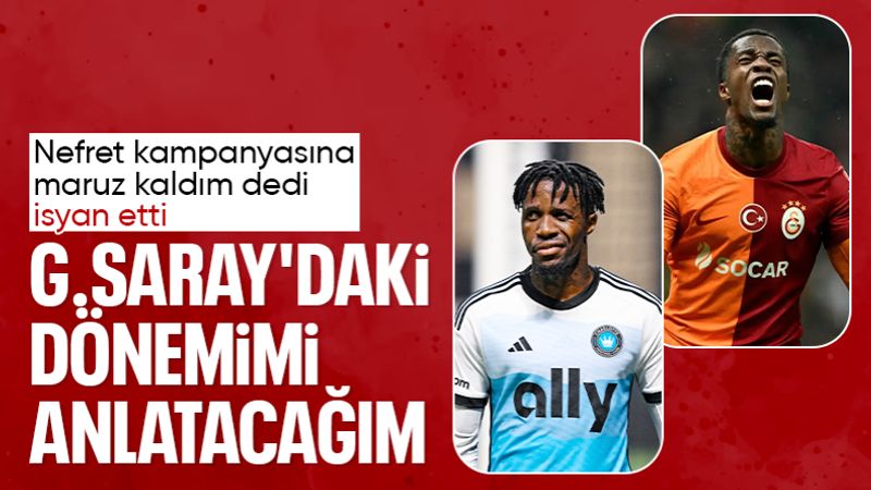 Wilfried Zaha'dan Galatasaray açıklaması