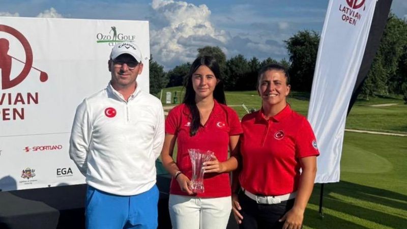 Ada Zorbozan, Letonya'daki turnuvada 3. oldu