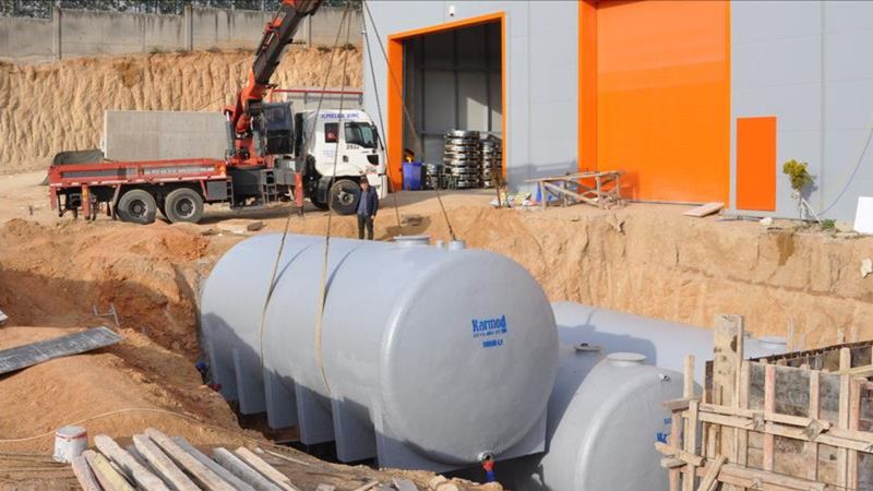 Yağmur suyu hasadı depolama tanklarına talep arttı