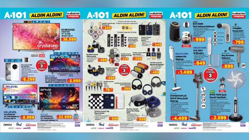 Beşiktaş, Fenerbahçe, Galatasaray… A101 ucuza lisanslı ürünler getiriyor