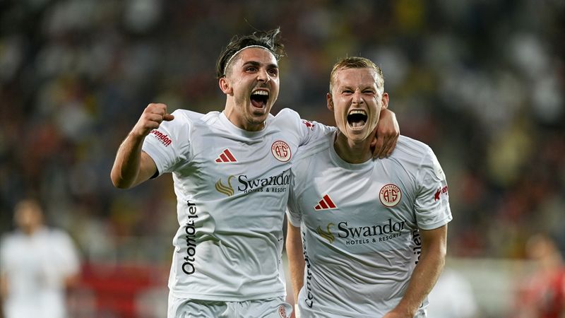 Antalyaspor'a Gençlerbirliği karşısında tek gol yetti