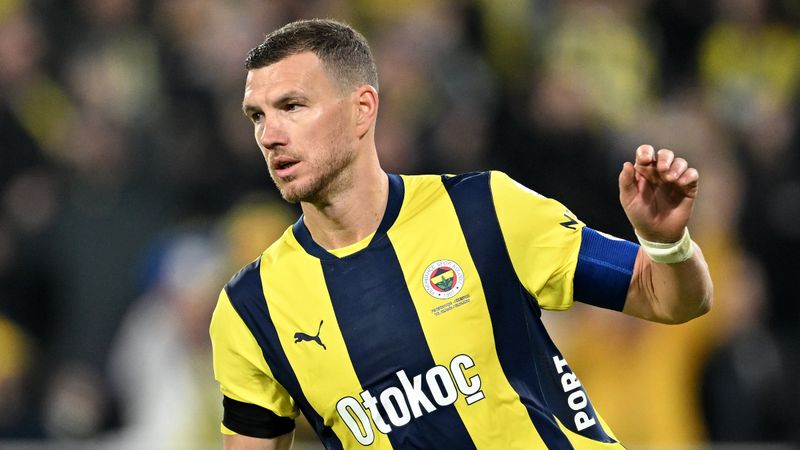 Edin Dzeko: Türkiye'de çok fazla baskı var