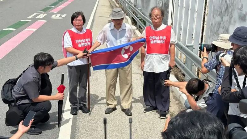 Güney Kore’de 92 yaşındaki eski askerin Kuzey’e dönme girişimi