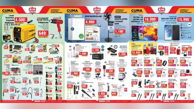 BİM’e invertor kaynak makinesi geliyor! İşte BİM 29 Ağustos aktüel