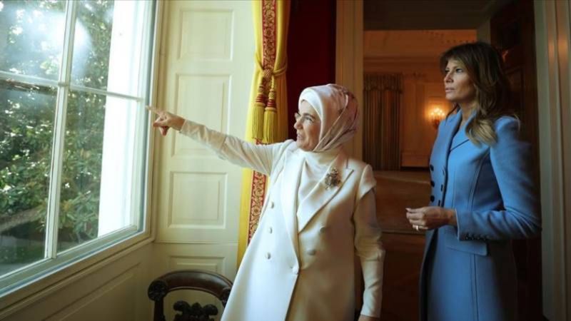 Emine Erdoğan'ın Melania Trump'a gönderdiği Gazze mektubu dünya basınında
