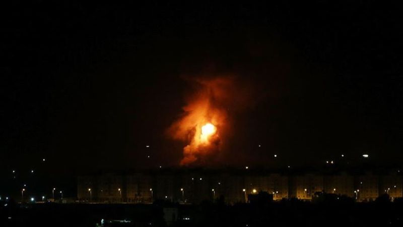 İsrail'den Şam yakınlarına hava saldırısı