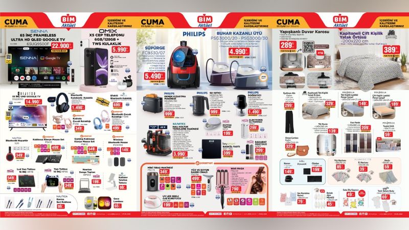 BİM’e halı koltuk temizleme makinesi geliyor: BİM 5 Eylül Aktüel