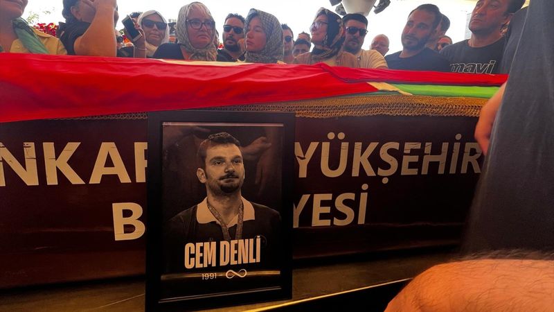 Cem Denli, Ankara'da son yolculuğuna uğurlandı