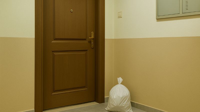 Kapının önüne çöp koyan yandı! İhbar edilirse ceza kesiliyor