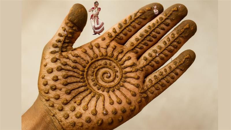 Kınalı illüzyona bakın, gizli dansçıları sayın! Kıvrak zekalılar hemen görecek...