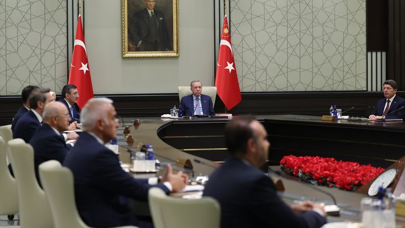 Cumhurbaşkanlığı Kabinesi Beştepe'de toplandı