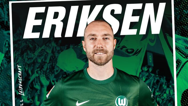 Christian Eriksen, Wolfsburg'un yolunu tuttu