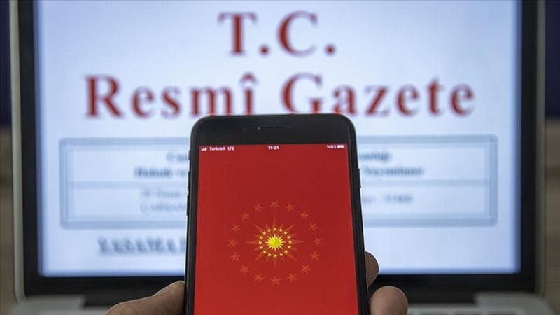 Cumhurbaşkanlığı tarafından yapılan atamalar Resmi Gazete’de
