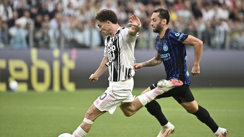 Kenan ve Hakan sahneye çıktı! 7 gollü maçta Juventus, Inter'i yendi