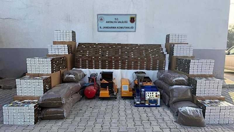 Antalya'da kaçakçılık ve narkotik operasyonları
