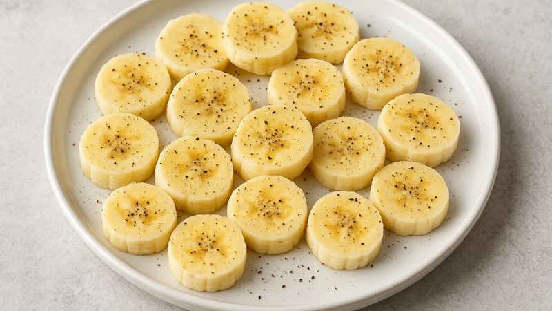 Muza karabiber döküp yemek hayret ettirecek! İşte nedeni...