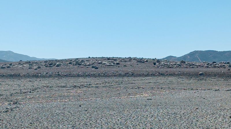 Gaziantep'te Tahtaköprü Barajı’nda su seviyesi düştü: Hamamlar Höyüğü gün yüzüne çıktı