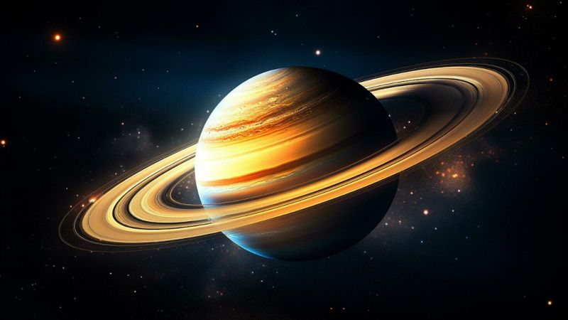 Satürn'ün atmosferi, Güneş sisteminde görülmeyen tuhaf özelliklere sahip