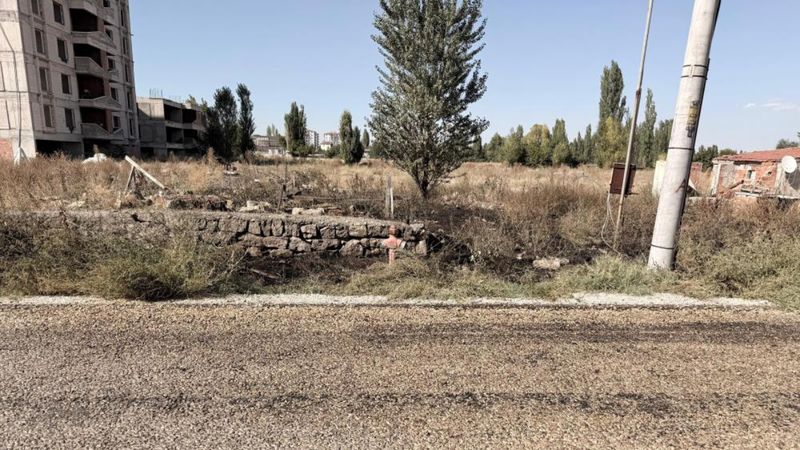 Afyonkarahisar'da yaktığı otların içine düşen yaşlı adam hayatını kaybetti