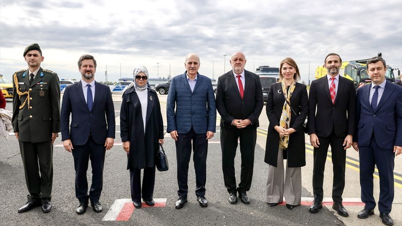 TBMM Başkanı Numan Kurtulmuş, Macaristan'a geldi