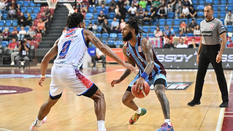 Trabzonspor, Büyükçekmece Basketbol'u mağlup etti