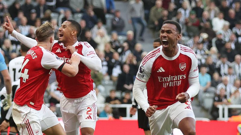 Arsenal, Newcastle United'ı iki golle yıktı