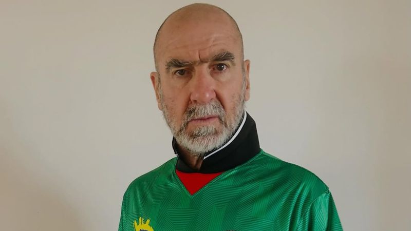 Eric Cantona'dan Filistin'e destek forması