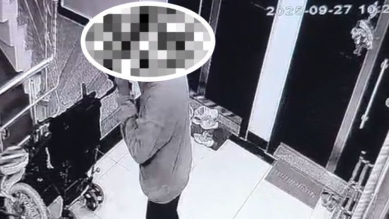 Kırklareli'de ayakkabı hırsızlığı güvenlik kamerasında