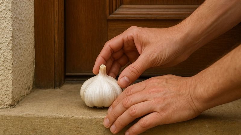 Evini taşıyan kapı eşiklerine sarımsak koyuyor: İşte sebebi