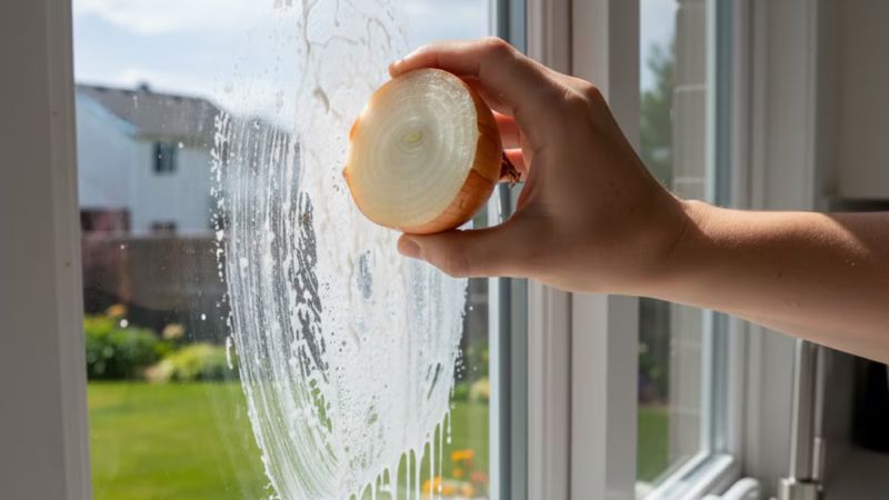 Pencereye yarım soğan sürün, tek hamlede yok ediyor