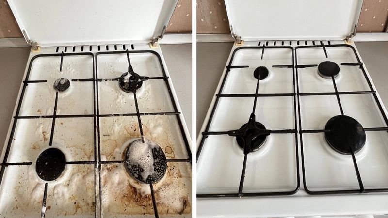 Ne sirke ne de kabartma tozu: Ocağı tek hamlede parlatıyor