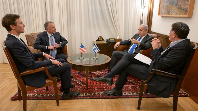 Netanyahu, Trump'ın Orta Doğu Özel Temsilcisi Witkoff ile görüştü